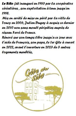 Gite Du Silo Epi De Mais Piscine Et Spa Toucy Exterior foto